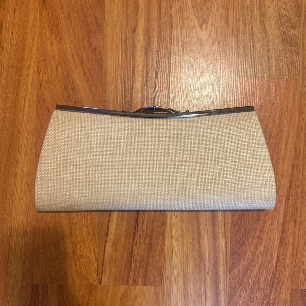 Liz Soto Elegant Tan Clutch
